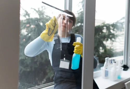 Nettoyage de vitres intérieures et extérieures à Chârost